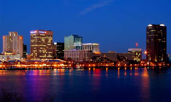 Hampton Roads skyline