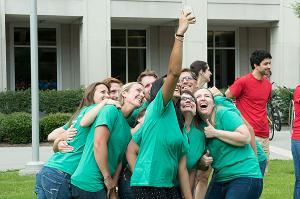 Emergency Medicine residents pose together for a group picture.